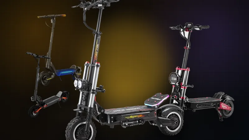 Sélection de trottinettes électriques surpuissantes